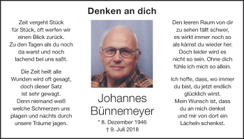 Anzeige von Johannes Bünnemeyer von OM-Medien