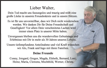 Anzeige von Walter Meyer von OM-Medien