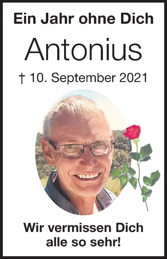 Anzeige von Antonius Willoh von OM-Medien