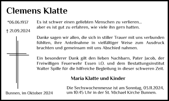 Anzeige von Clemens Klatte von OM-Medien