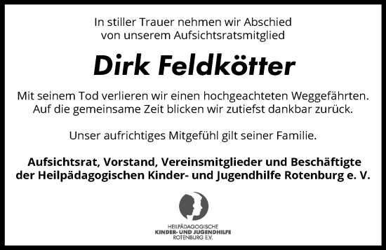 Anzeige von Dirk Feldkötter von OM-Medien