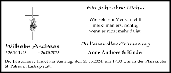 Anzeige von Wilhelm Andrees von OM-Medien